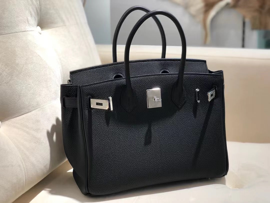 Double Sens 45 Touch Bag Bamboo and Graphite Colour in Togo leather. Hermès.  2014., Handbags and Accessories Online, Ecommerce Retail