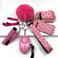 Load image into Gallery viewer, Pink Butterfly Self-Defense Keychain
