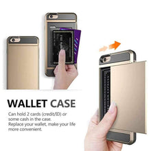 Load image into Gallery viewer, Slide Credit Card Slot Phone Case
