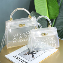 Load image into Gallery viewer, Luxury Transparent Jelly Bag
