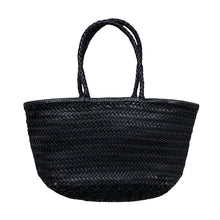 Load image into Gallery viewer, French Retro First Layer Cowhide Leather Woven Bag
